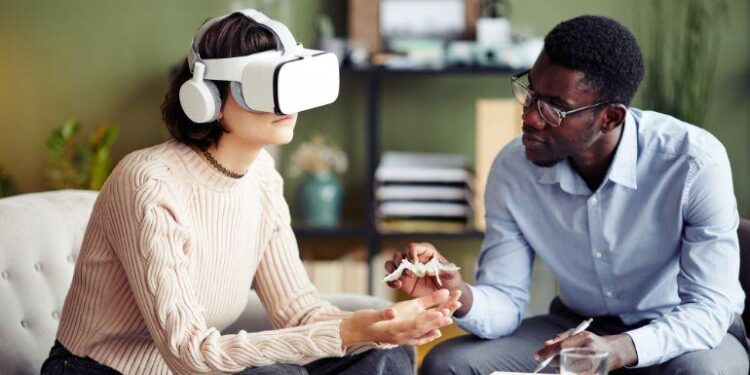 Harnessing virtual reality therapy for improved mental health